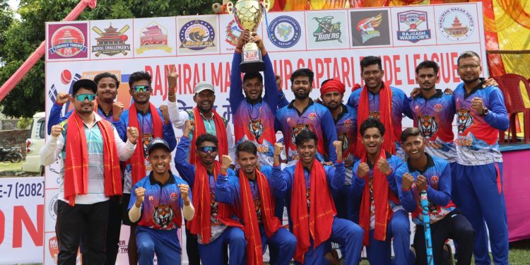 तिरहुत टाइगर्सलाई सप्तरी प्राइड लिगको उपाधि