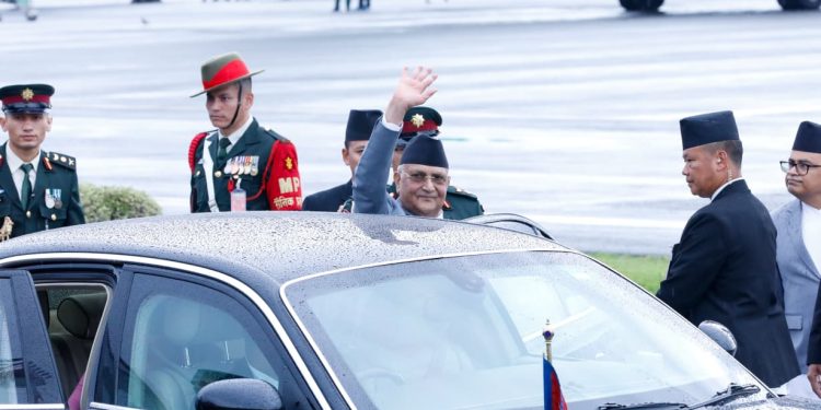 प्रधानमन्त्री ओली चीन प्रस्थान, यस्तो छ भ्रमण तालिका