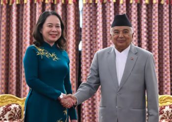 राष्ट्रपति पौडेलसँग भियतनामकी उपराष्ट्रपति सुआनको भेट