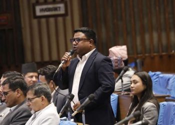 रास्वपा उपसभामुख इन्दिरा रानामगरमाथि भएको आक्रमणको विरोधमा