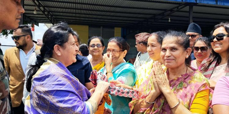 विद्या भण्डारीको कार्यक्रममा नजान एमालेको उर्दी