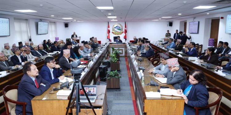 प्रधानमन्त्री ओली र मन्त्रीहरूबीच कार्यसम्पादन सम्झौता