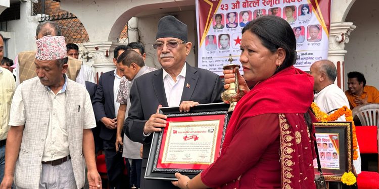 नयाँ विद्रोहको तयारीमा छु : प्रचण्ड