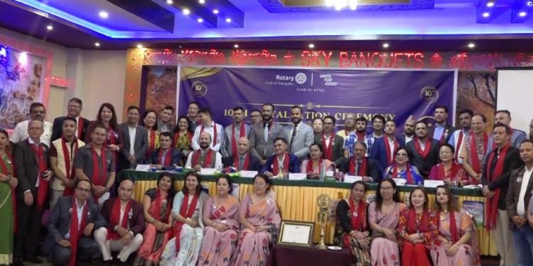 रोटरी क्लब अफ गोंगबुको १०औं पदस्थापन, गतिशिल क्लबका रुपमा स्थापित गर्ने प्रतिबद्वता