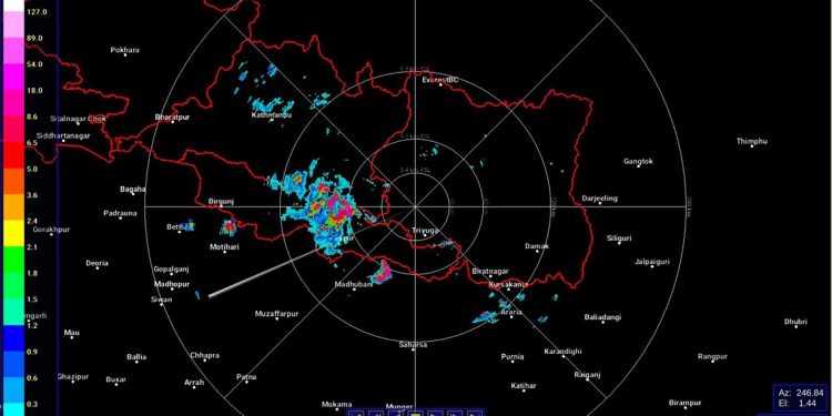 धनुषा र सर्लाहीका यी स्थानमा भारी वर्षा जारी, सतर्क रहन आग्रह