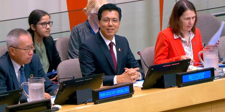 संयुक्त राष्ट्रसंघ इकोसकको अध्यक्षमा लोक बहादुर थापा निर्वाचित