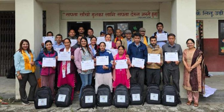 रोटरी क्लब अफ बालाजुको आयोजनामा तीन दिने आइसीटी तालिम सम्पन्न