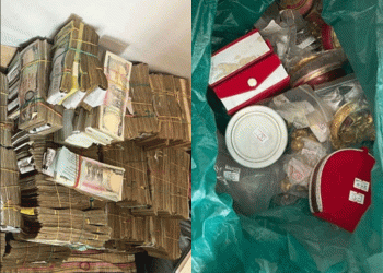 गोंगबुबाट बरामद रकम ४ करोड २५ लाख र सुन ९ किलो रहेको पुष्टि