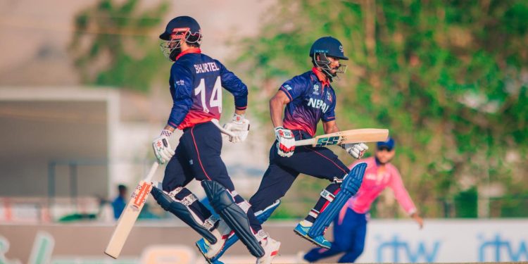 टी–२० विश्वकप छनोट: जापानलाई हराउँदै नेपाल बन्यो समूह विजेता