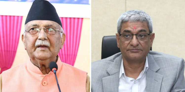 ओली र लेखकविरूद्धको जाहेरी प्रहरीमै फिर्ता