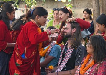 पोखरामा भाइटीका महोत्सव : १५ देशका पर्यटक सहभागी