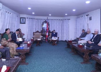 प्रतिनिधिसभा विघटनमा कांग्रेस र एमालेबीच फरक धारणा, सभामुखसँगको छलफलमा मतभेद