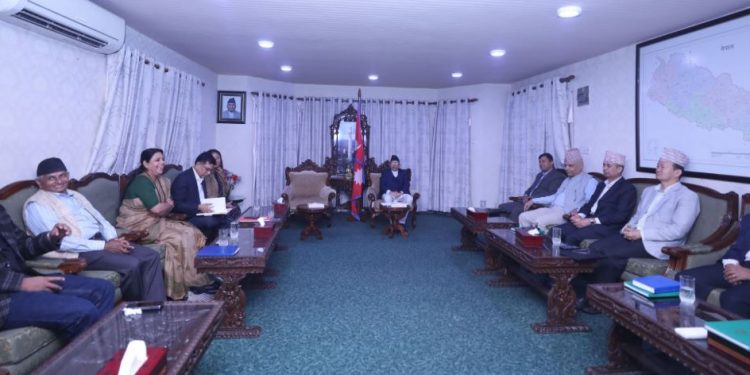 प्रतिनिधिसभा विघटनमा कांग्रेस र एमालेबीच फरक धारणा, सभामुखसँगको छलफलमा मतभेद