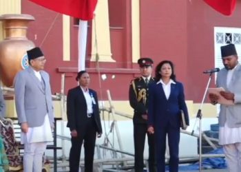 चारमध्ये दुई मन्त्रीले मात्रै लिए शपथ