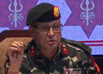 जेनजी आन्दोलनमा २२ जना मात्रै प्रदर्शनकारीको मृत्यु भएको होः नेपाली सेना