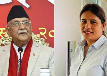 एमाले केन्द्रीय कमिटी बैठक : उषाकिरणले मागिन् अध्यक्ष ओलीको राजीनामा