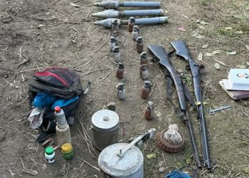 अर्घाखाँची बोक्सेमा हात हतियार तथा विष्फोटक पदार्थ फेला