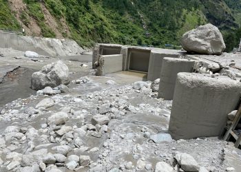 बाढीले क्षतिग्रस्त रसुवागढी जलविद्युत मर्मतपछि सञ्चालनमा