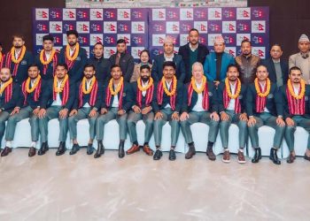 विश्वकप खेल्ने नेपाली क्रिकेट टिमको बिदाइ