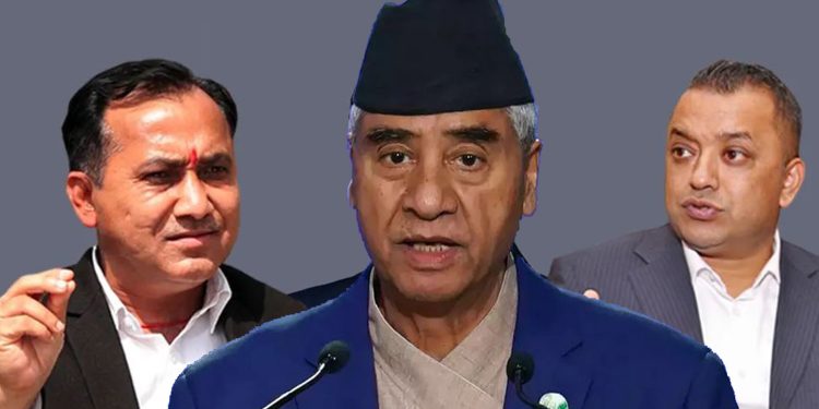 कांग्रेसमा विवादः सभापति देउवा र महामन्त्रीद्वयबीच निर्णायक वार्ता हुँदै