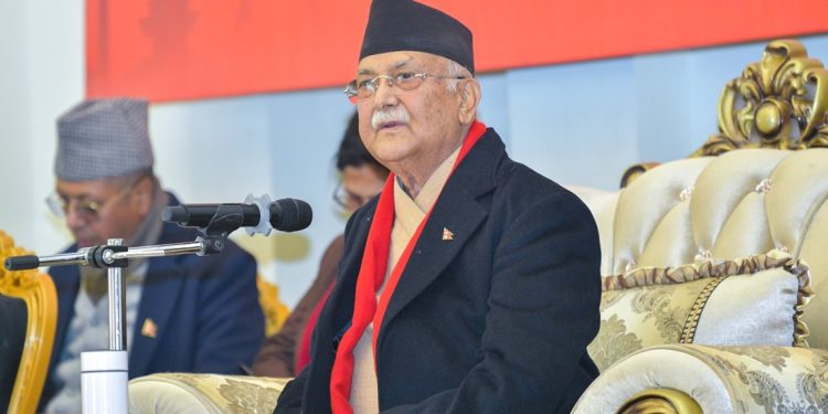 एमाले केन्द्रीय कमिटी बैठकमा ओलीको सातबुँदे सम्बोधन(पूर्णपाठ)
