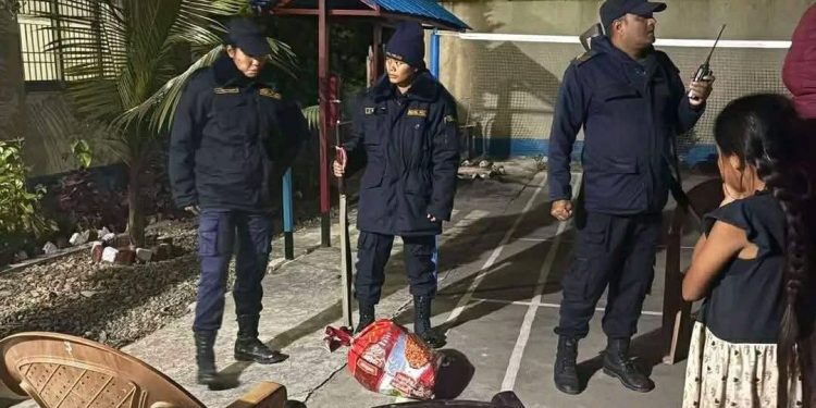 एसबीआई बैंक लुटपाट घटनाः सुरक्षागार्डलाई नै बाँधेर पेस्तोल देखाउँदै ३ करोड बढी लुटियो