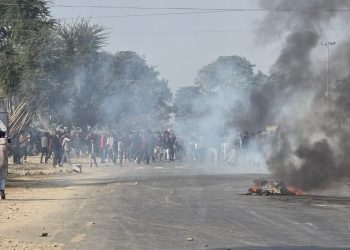 सुनसरी सीमाक्षेत्रमा गोली चल्दा एक जनाको मृत्यु, घटनास्थलमा प्रदर्शन