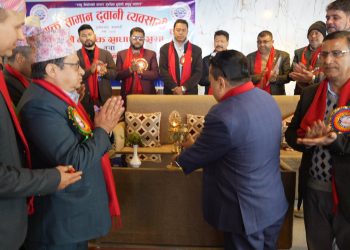 संयुक्त सामान ढुवानी व्यवसायी संघको अध्यक्षमा धर्मराज पोखरेल निर्वाचित