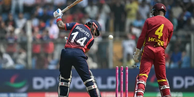 टी-२० विश्वकप: वेस्ट इन्डिजसँग हारेसँगै नेपाल बाहिरियो