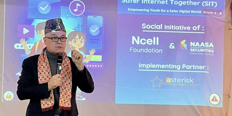 सुरक्षित इन्टरनेट दिवस २०८२ः एनसेल फाउन्डेसनद्वारा ‘सेफर इन्टरनेट टुगेदर’ कार्यक्रम सुरु