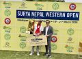 भुवनलाई सूर्य नेपाल वेस्टर्न ओपनको उपाधि, सञ्जय एक स्ट्रोकले पराजित