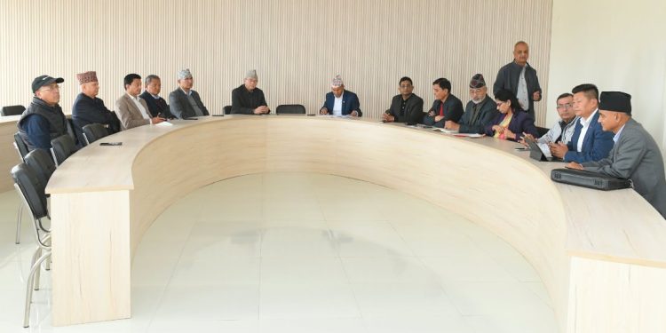 एमालेले सच्यायो बादलको भाषण, यी ६ बुँदे प्रस्ताव पारित