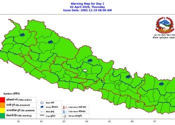 आज धेरै ठाउँमा मौसम सफा रहेन, काठमाडौंमा बिहानदेखि लाग्यो घाम