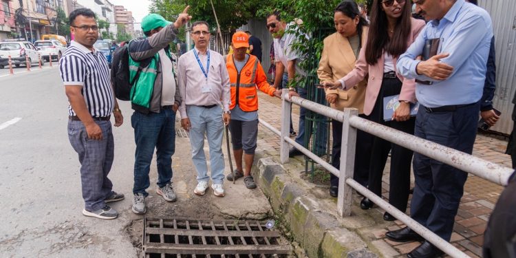 जमल डुबानको मुख्य कारण ‘बोटलनेक’ ढल, निकासभन्दा तीन गुणा बढी पानी भित्रिने प्राविधिक निष्कर्ष