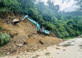 कृष्णभीरमा २५२ मिटर डाइभर्सन ट्र्याक खुल्यो, सवारी चल्न अझै एक साता