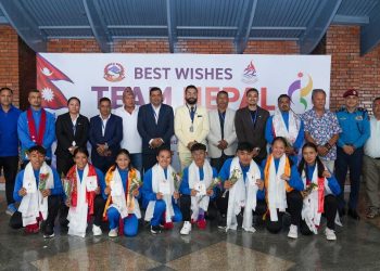एसियाड खेलाडीलाई पहिलोपटक विमानस्थलमै ‘भीआईपी’ सुविधा