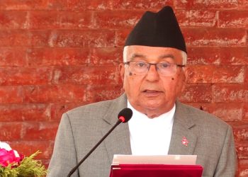 भोटेकोसी विपत्तिले हिमाली जोखिमको संकेत गर्‍यो, जलवायु न्यायका लागि विश्वसँग राष्ट्रपतिको आग्रह